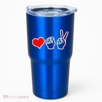 Love Fight Win Tumbler thumb 0