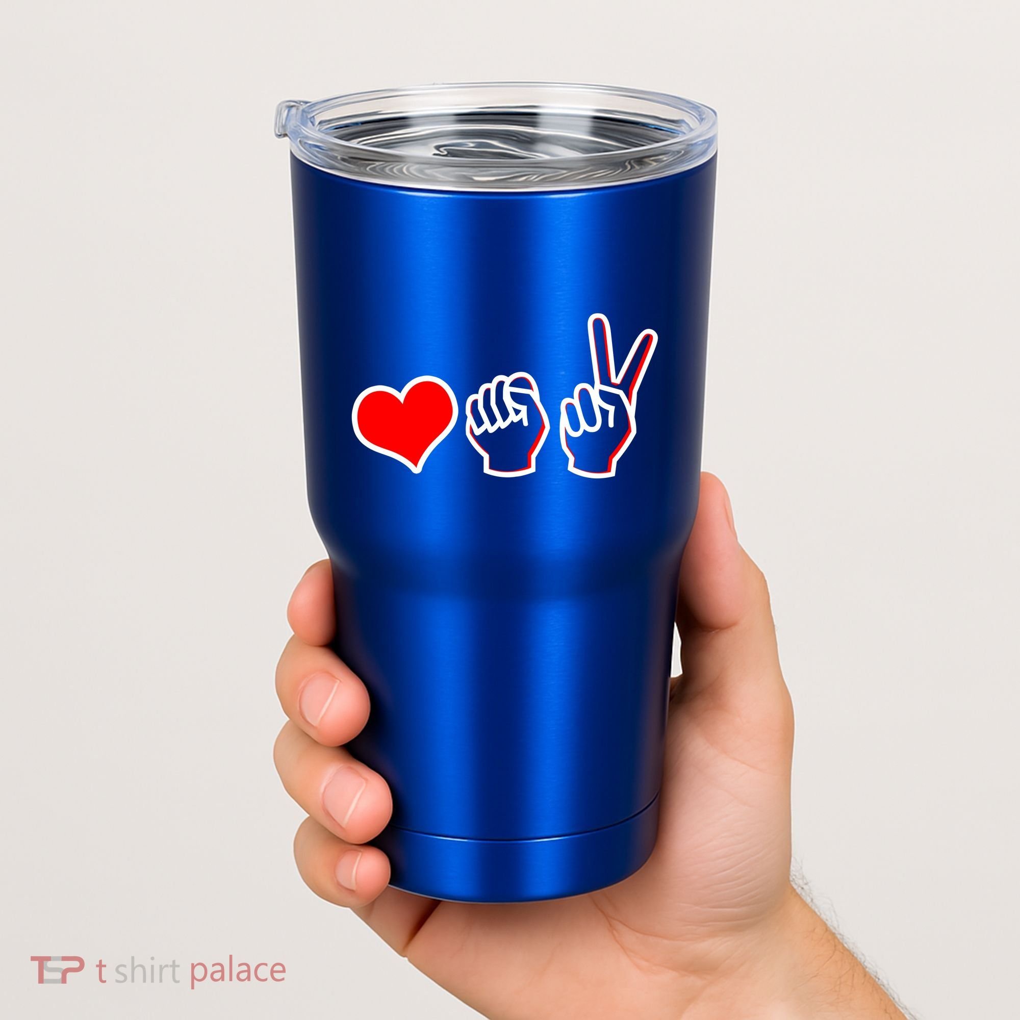 Love Fight Win Tumbler