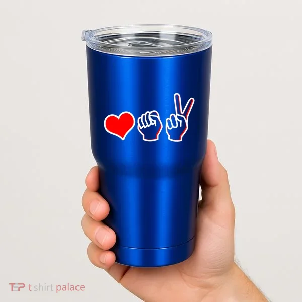 Love Fight Win Tumbler
