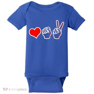 Love Fight Win Baby Bodysuit