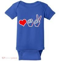 Love Fight Win Baby Bodysuit thumb 0