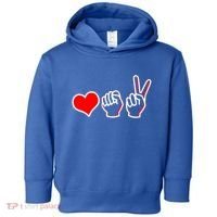 Love Fight Win Toddler Hoodie thumb 0