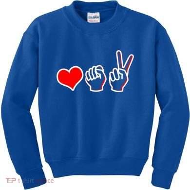 Love Fight Win Kids Sweatshirt