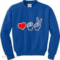 Love Fight Win Kids Sweatshirt thumb 0