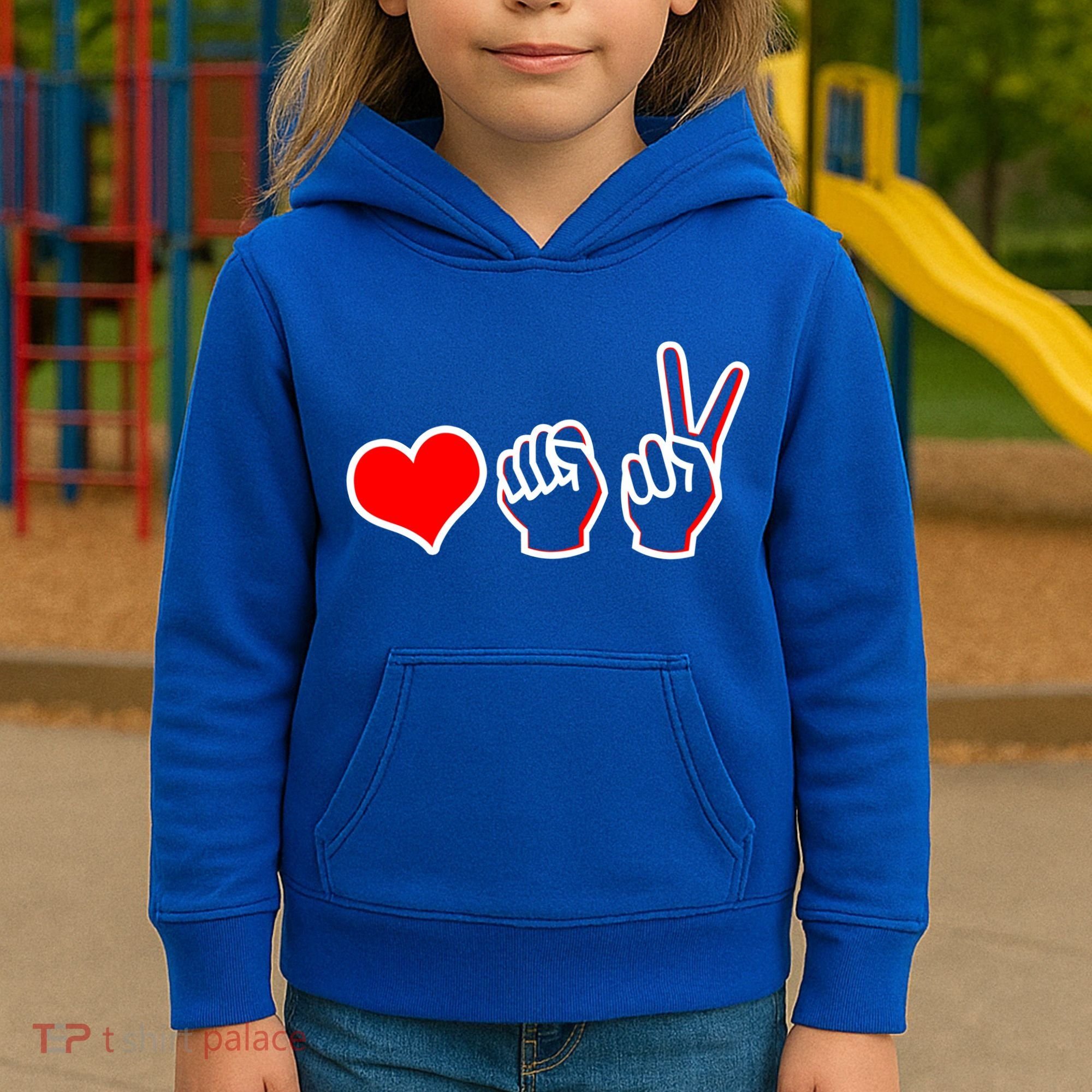 Love Fight Win Kids Hoodie