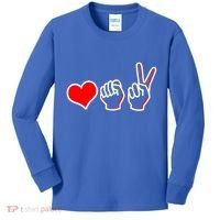Love Fight Win Kids Long Sleeve Shirt thumb 0