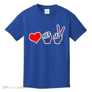 Love Fight Win Kids T-Shirt