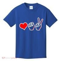 Love Fight Win Kids T-Shirt thumb 0