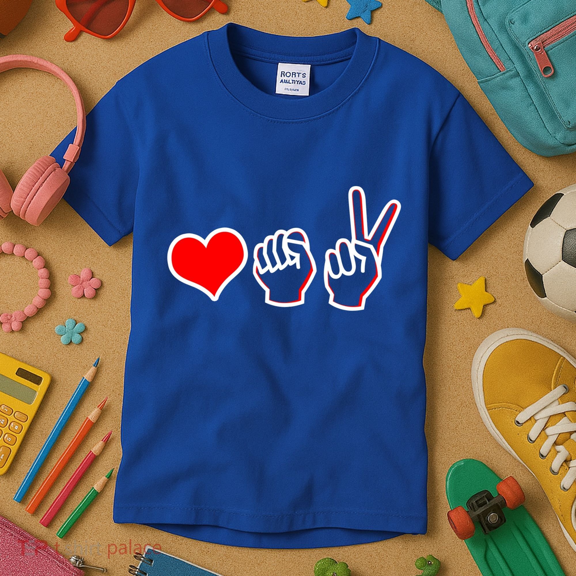 Love Fight Win Kids T-Shirt