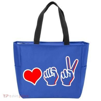 Love Fight Win Tote Bag