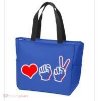 Love Fight Win Tote Bag thumb 3