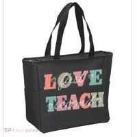 Love First Teach Second Tote Bag thumb 2