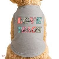 Love First Teach Second Doggie Tank thumb 0