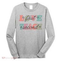 Love First Teach Second Long Sleeve Shirt thumb 0