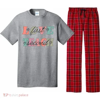 Love First Teach Second Pajama Set