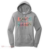 Love First Teach Second Women's Hoodie thumb 0