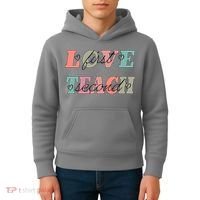 Love First Teach Second Kids Hoodie thumb 4