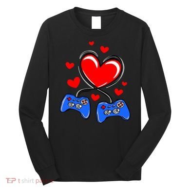 Love Gaming Video Games Funny Long Sleeve Shirt