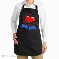 Love Gaming Video Games Funny Apron thumb 2