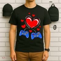 Love Gaming Video Games Funny T-Shirt thumb 6