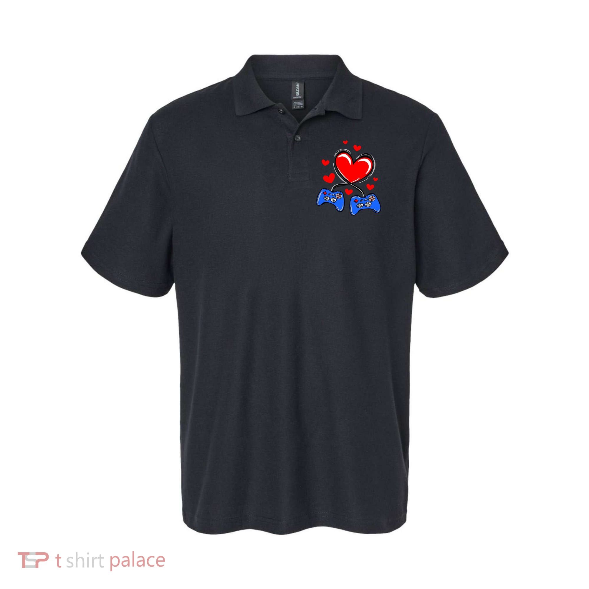 Love Gaming Video Games Funny Polo