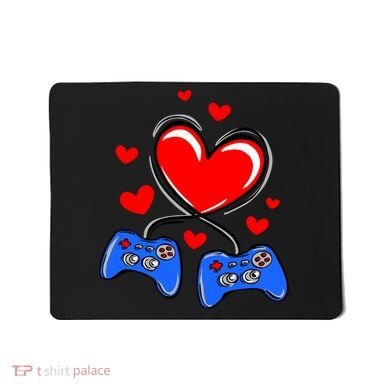 Love Gaming Video Games Funny Mousepad