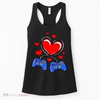 Love Gaming Video Games Funny Women's Tank Top
