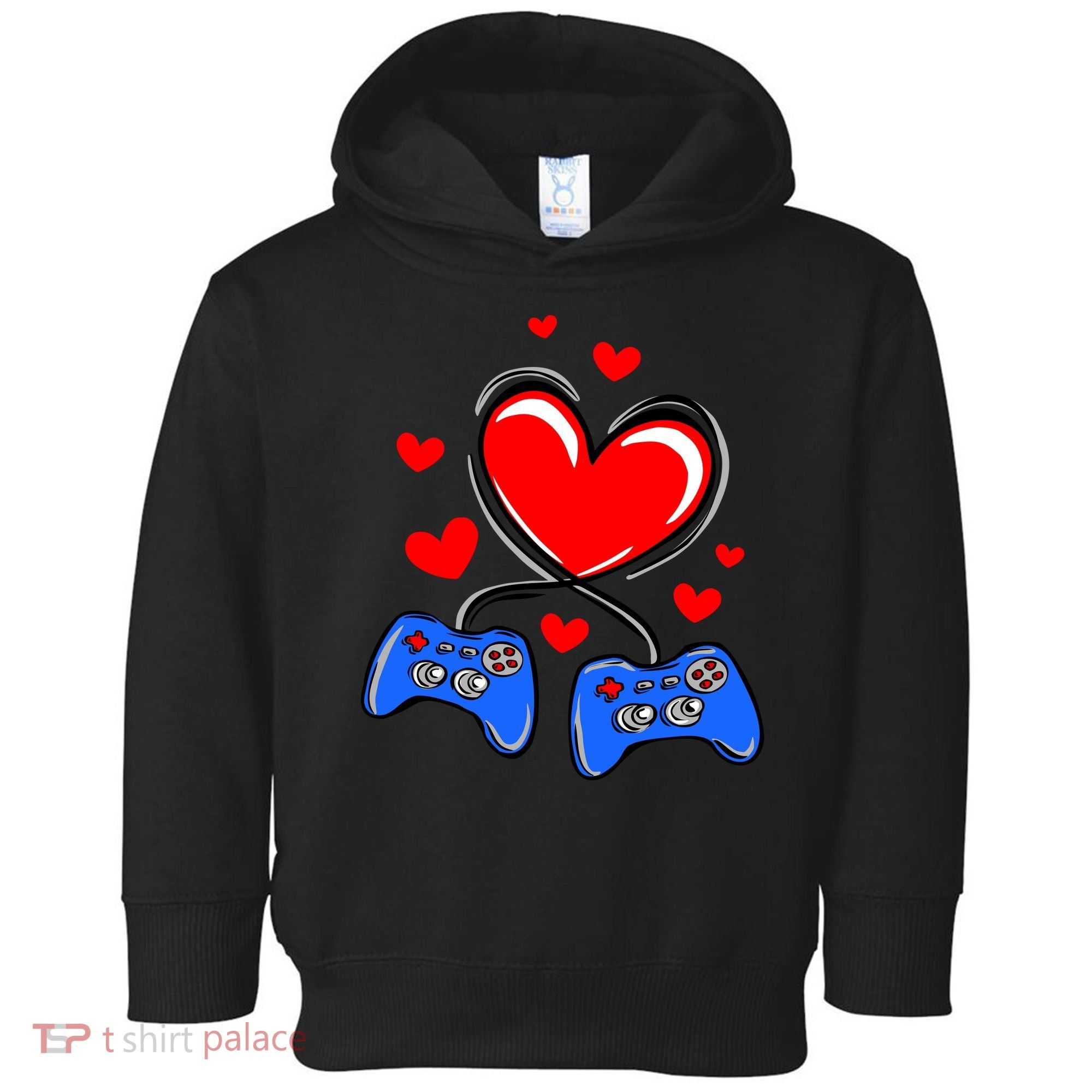 Love Gaming Video Games Funny Toddler Hoodie