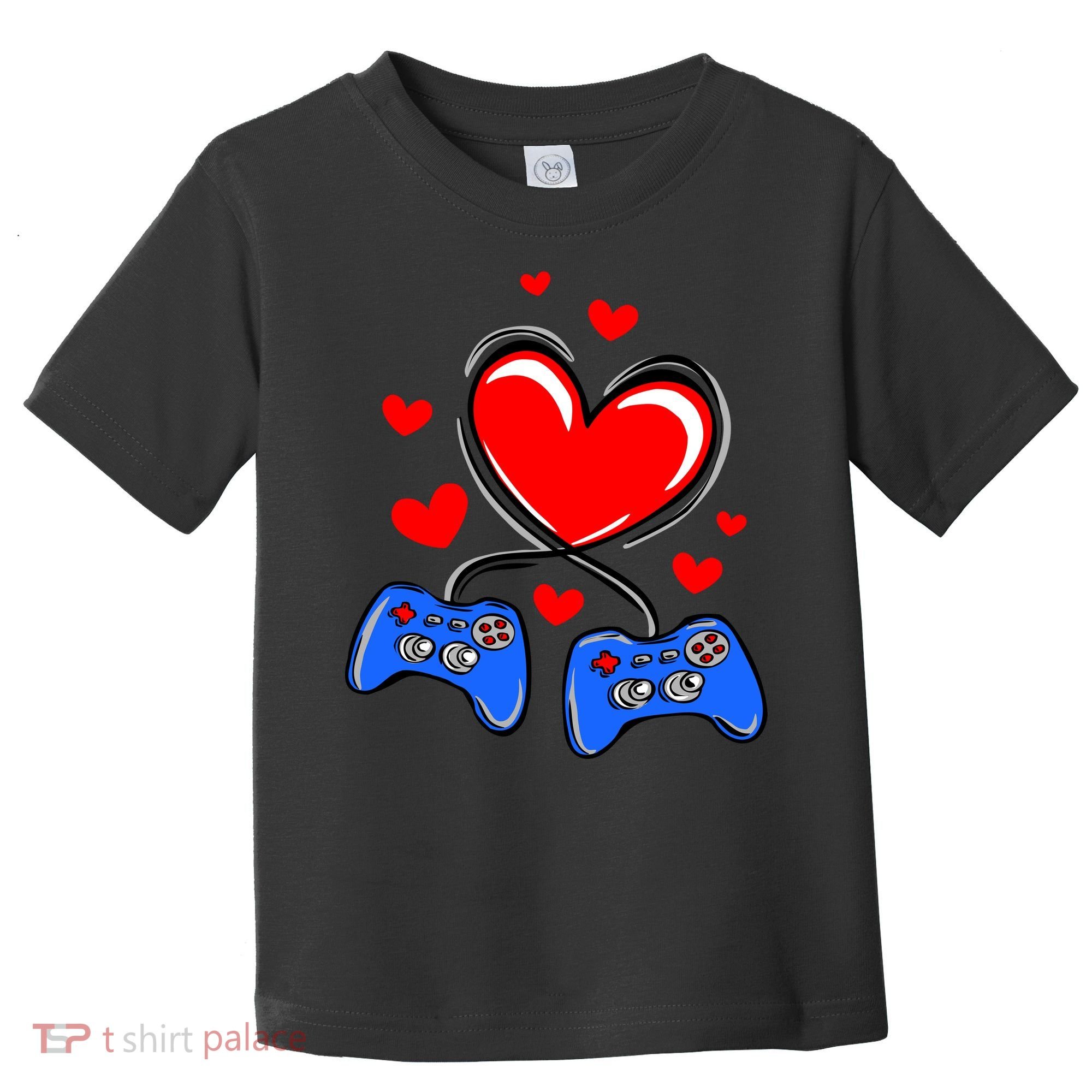 Love Gaming Video Games Funny Toddler T-Shirt