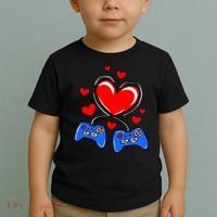 Love Gaming Video Games Funny Toddler T-Shirt thumb 2