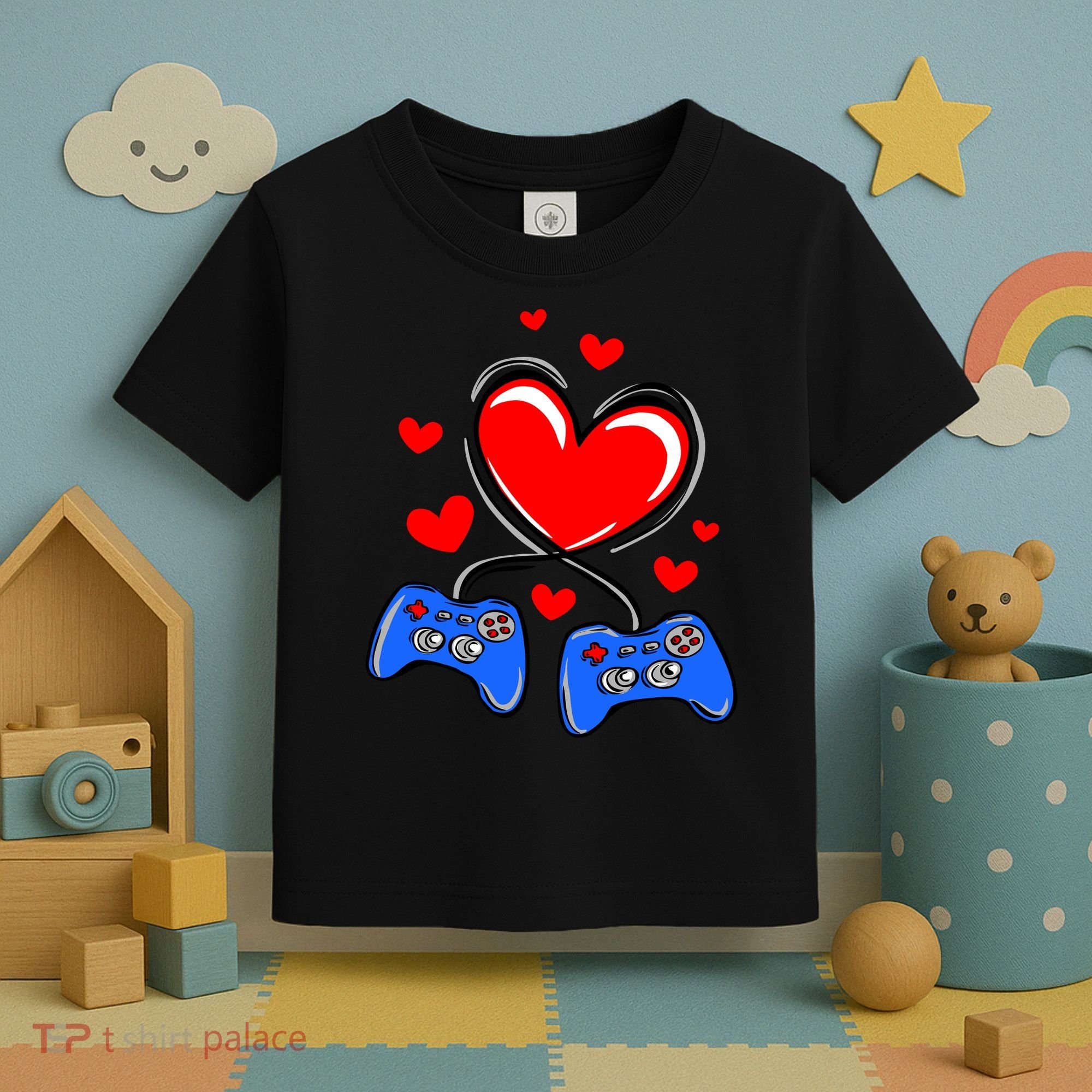 Love Gaming Video Games Funny Toddler T-Shirt