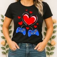 Love Gaming Video Games Funny Women's T-Shirt thumb 2