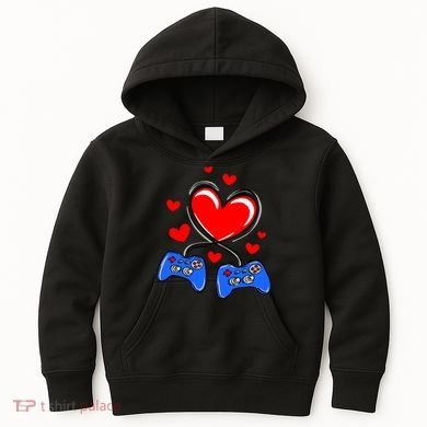 Love Gaming Video Games Funny Kids Hoodie