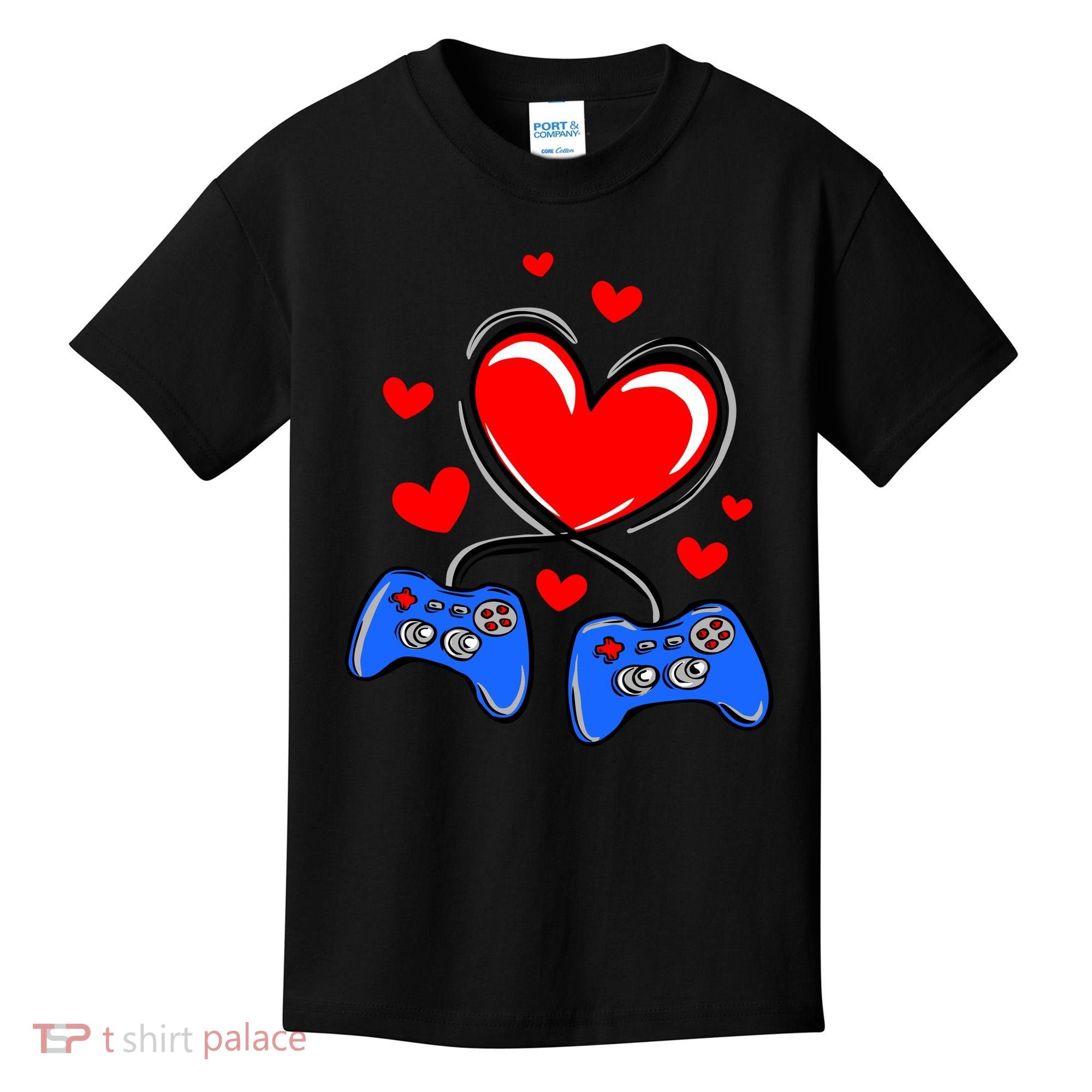 Love Gaming Video Games Funny Kids T-Shirt