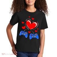 Love Gaming Video Games Funny Kids T-Shirt thumb 2