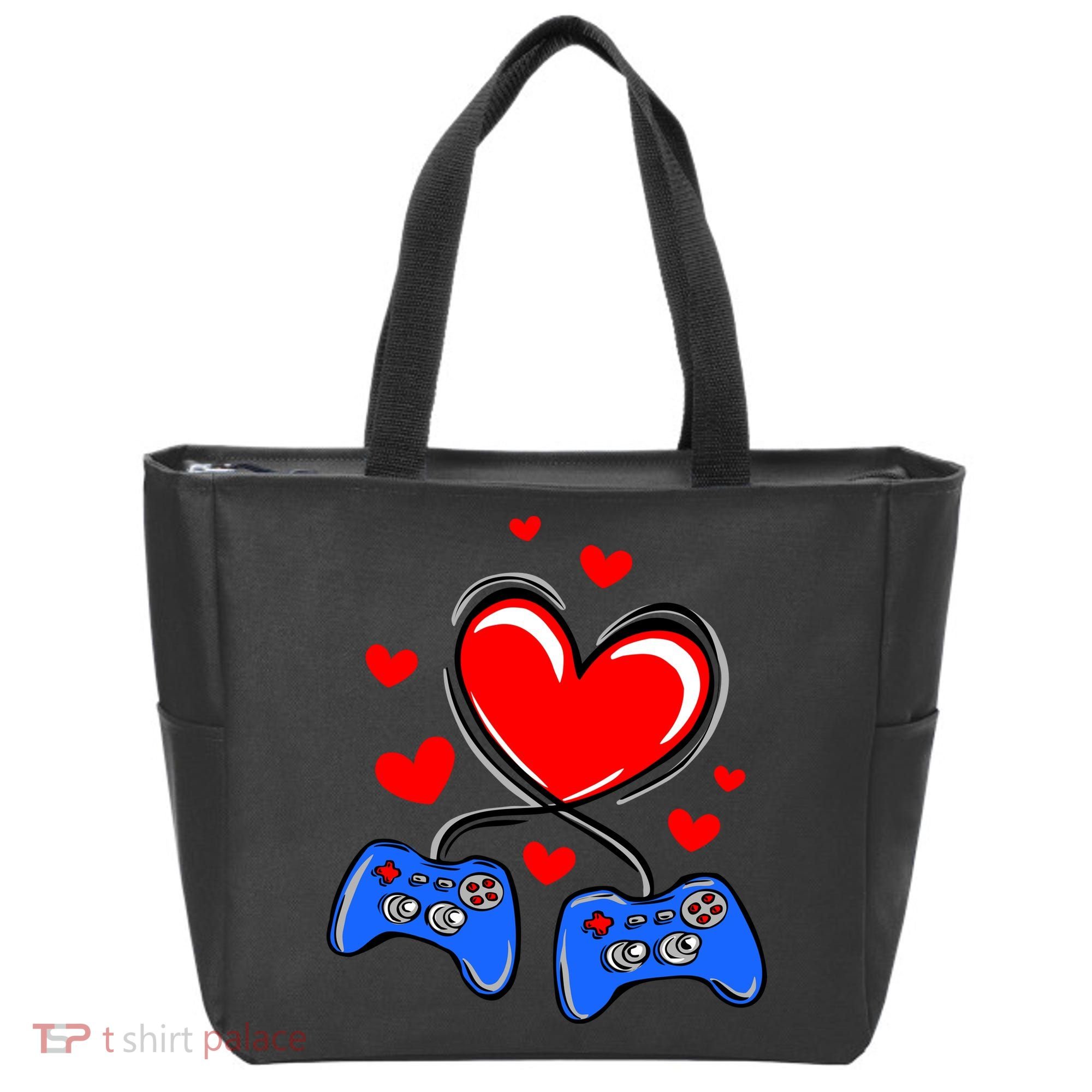 Love Gaming Video Games Funny Tote Bag
