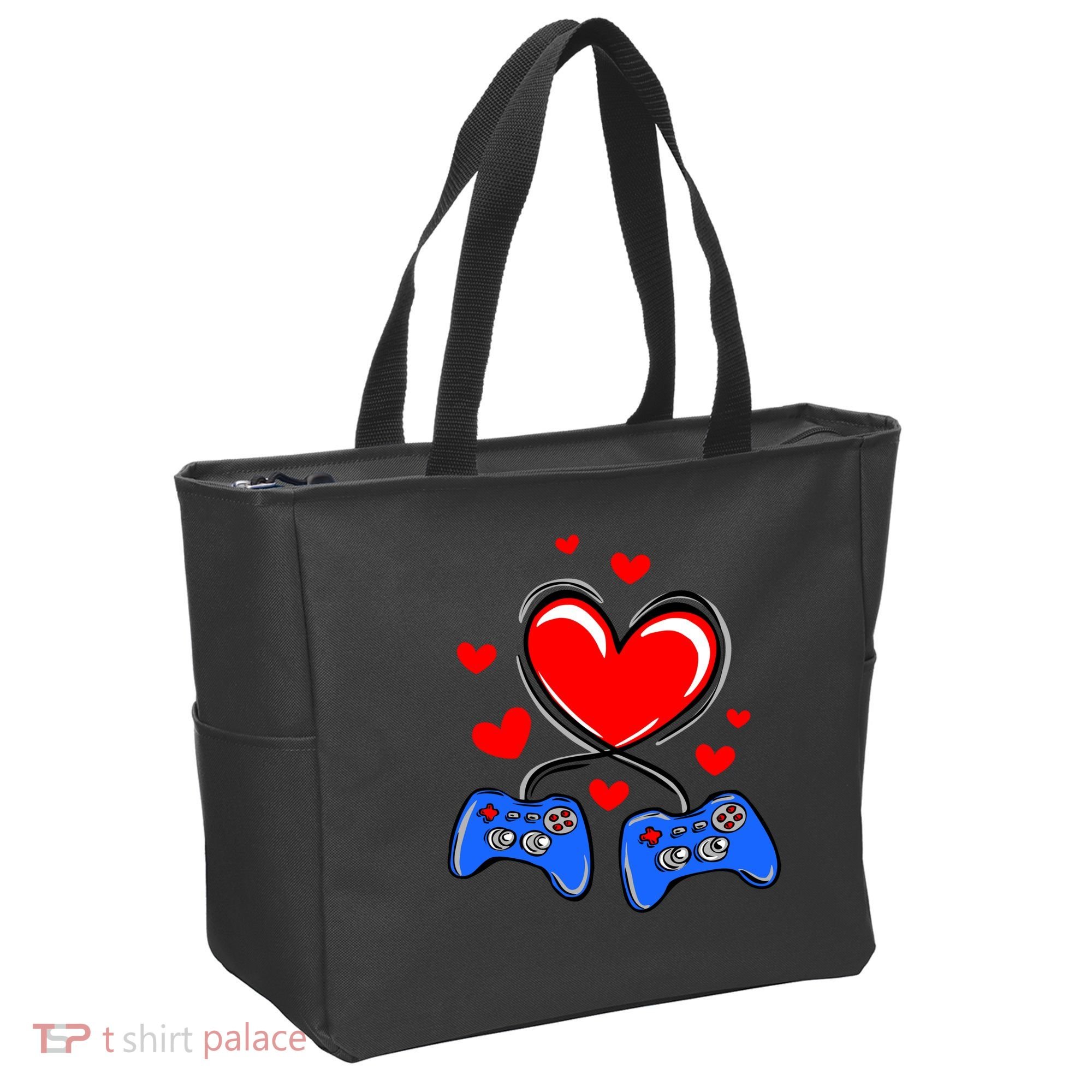 Love Gaming Video Games Funny Tote Bag