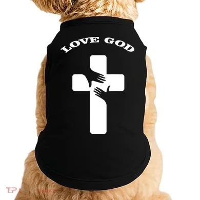 Love God Cross Doggie Tank
