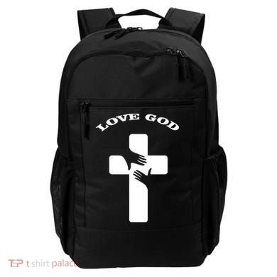 Love God Cross Backpack