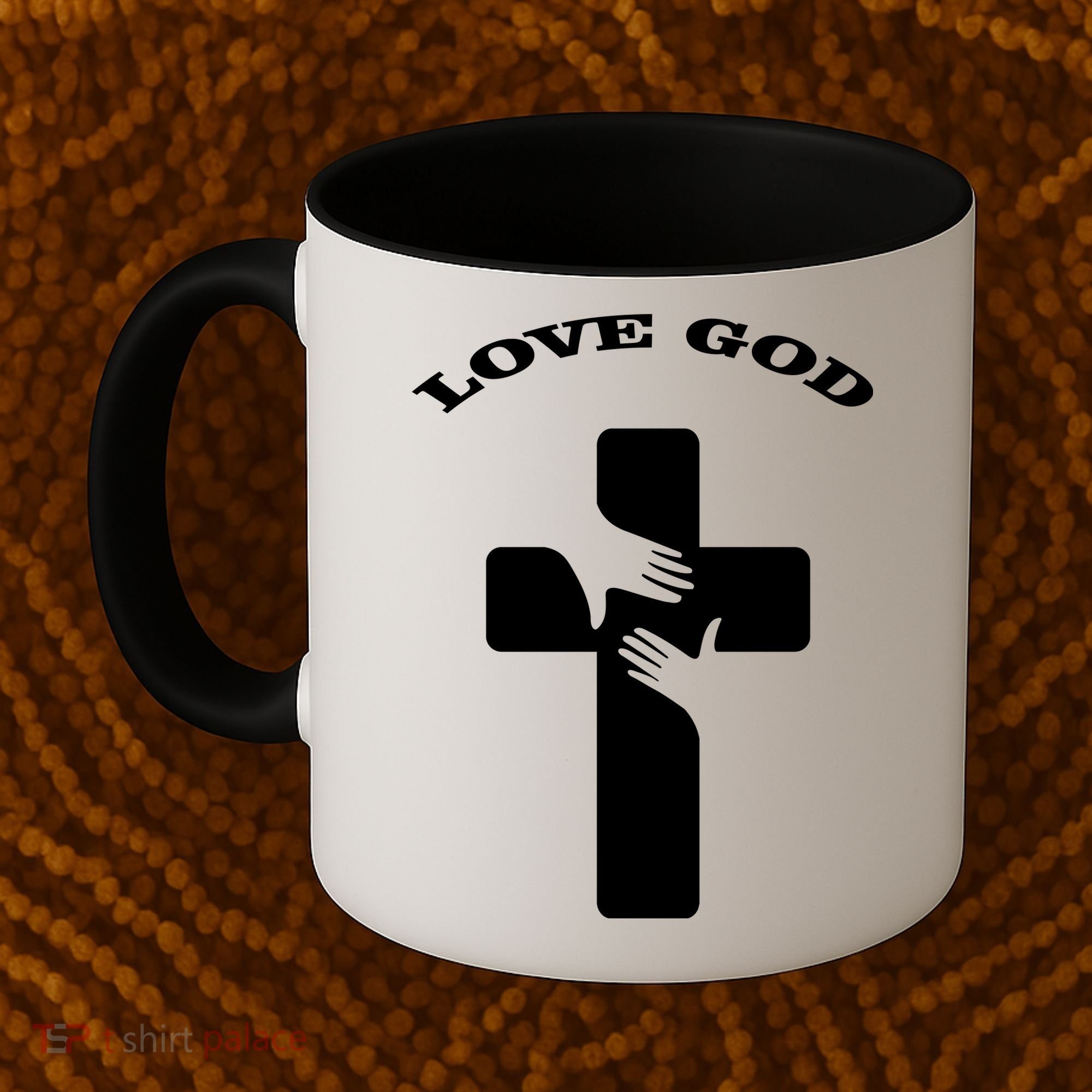 Love God Cross Coffee Mug
