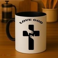 Love God Cross Coffee Mug thumb 4