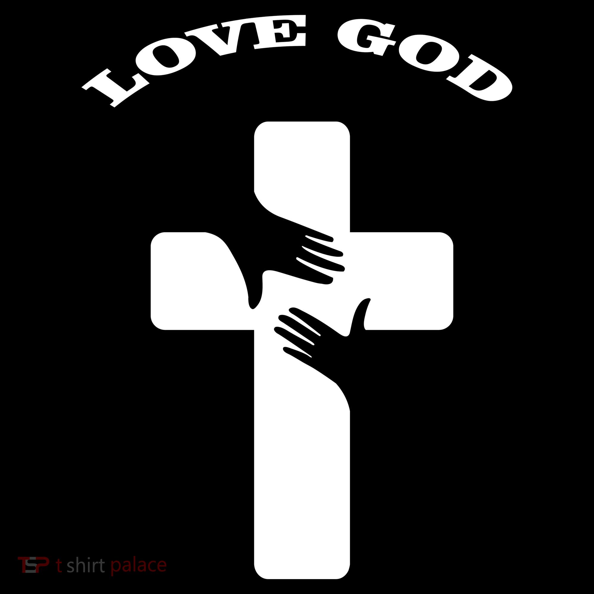 Love God Cross Women's Hoodie
