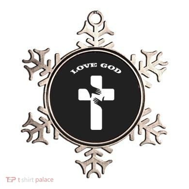 Love God Cross Ornament