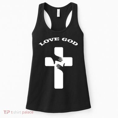 Love God Cross Women's Tank Top