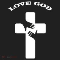 Love God Cross Golf Towel thumb 3