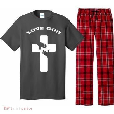 Love God Cross Pajama Set