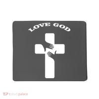 Love God Cross Mousepad thumb 0