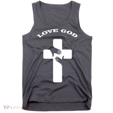 Love God Cross Tank Top