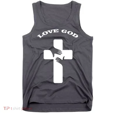 Love God Cross Tank Top