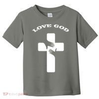 Love God Cross Toddler T-Shirt thumb 0